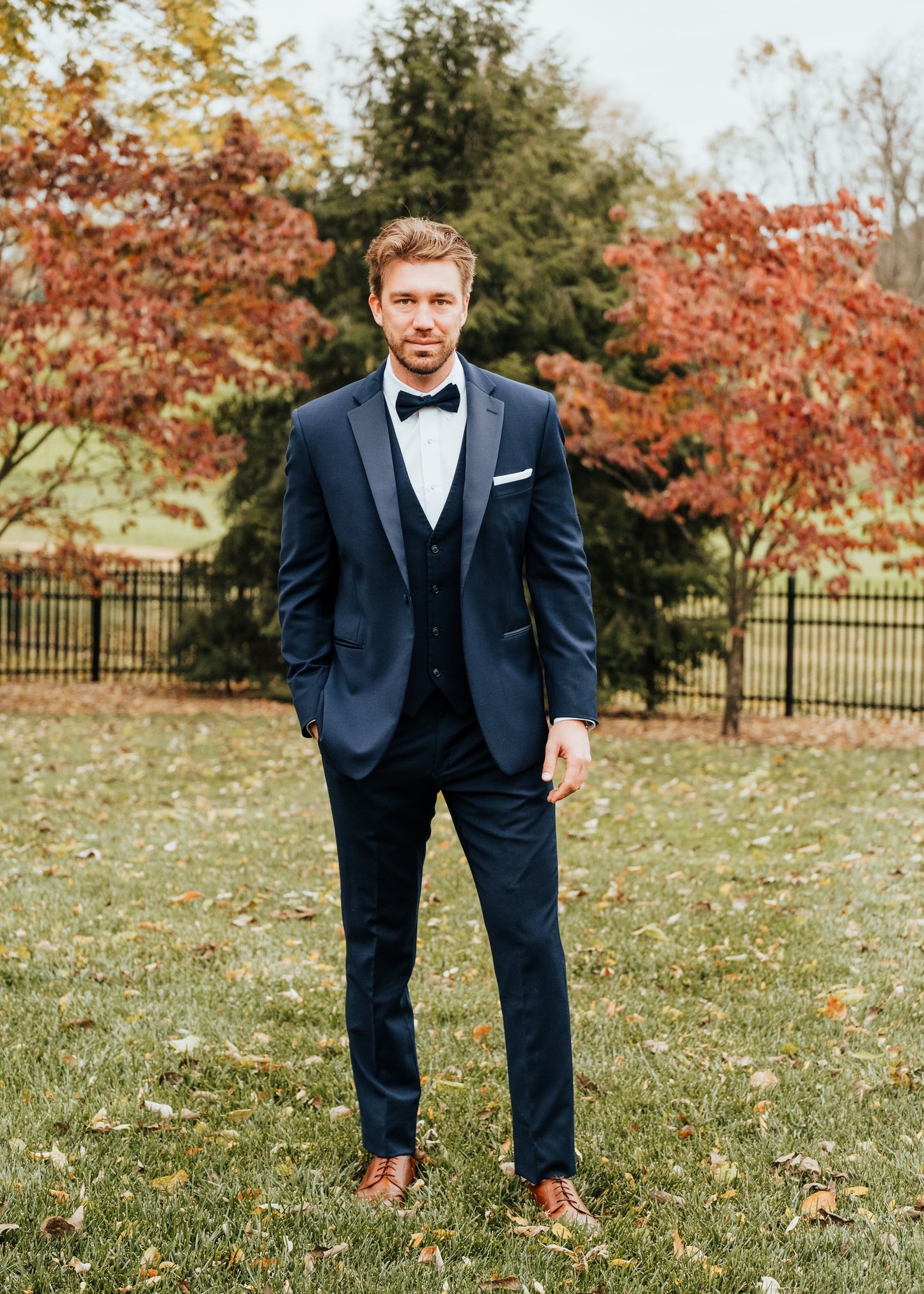 Couture 1910 Eric Navy Tuxedo