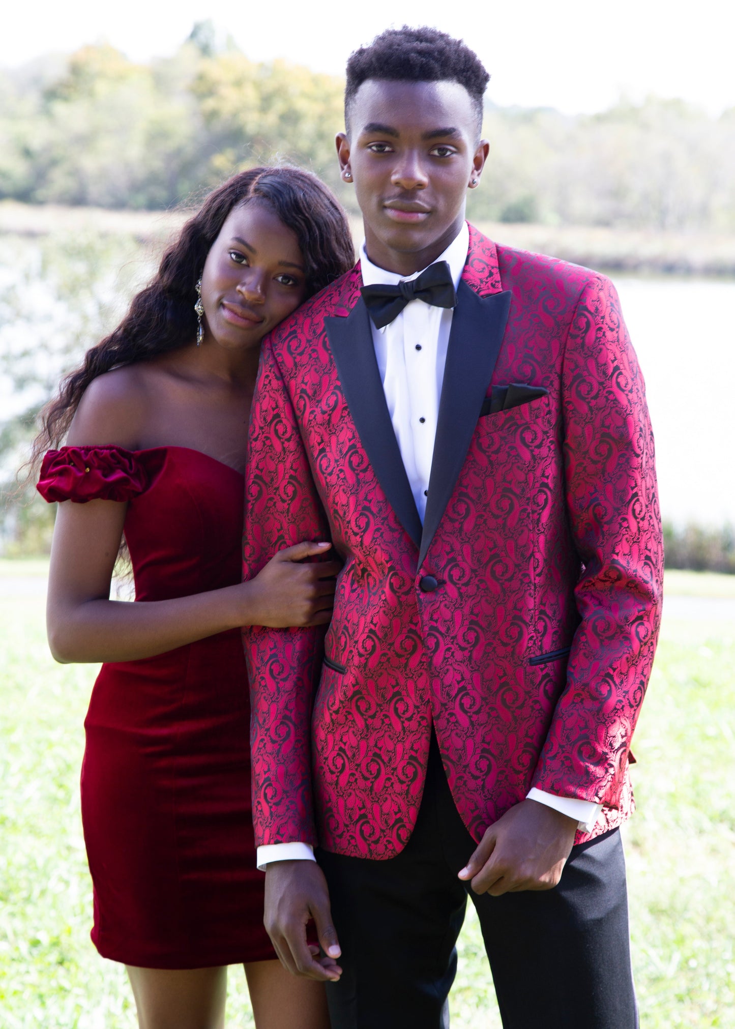 Couture 1910 Red Paisley
