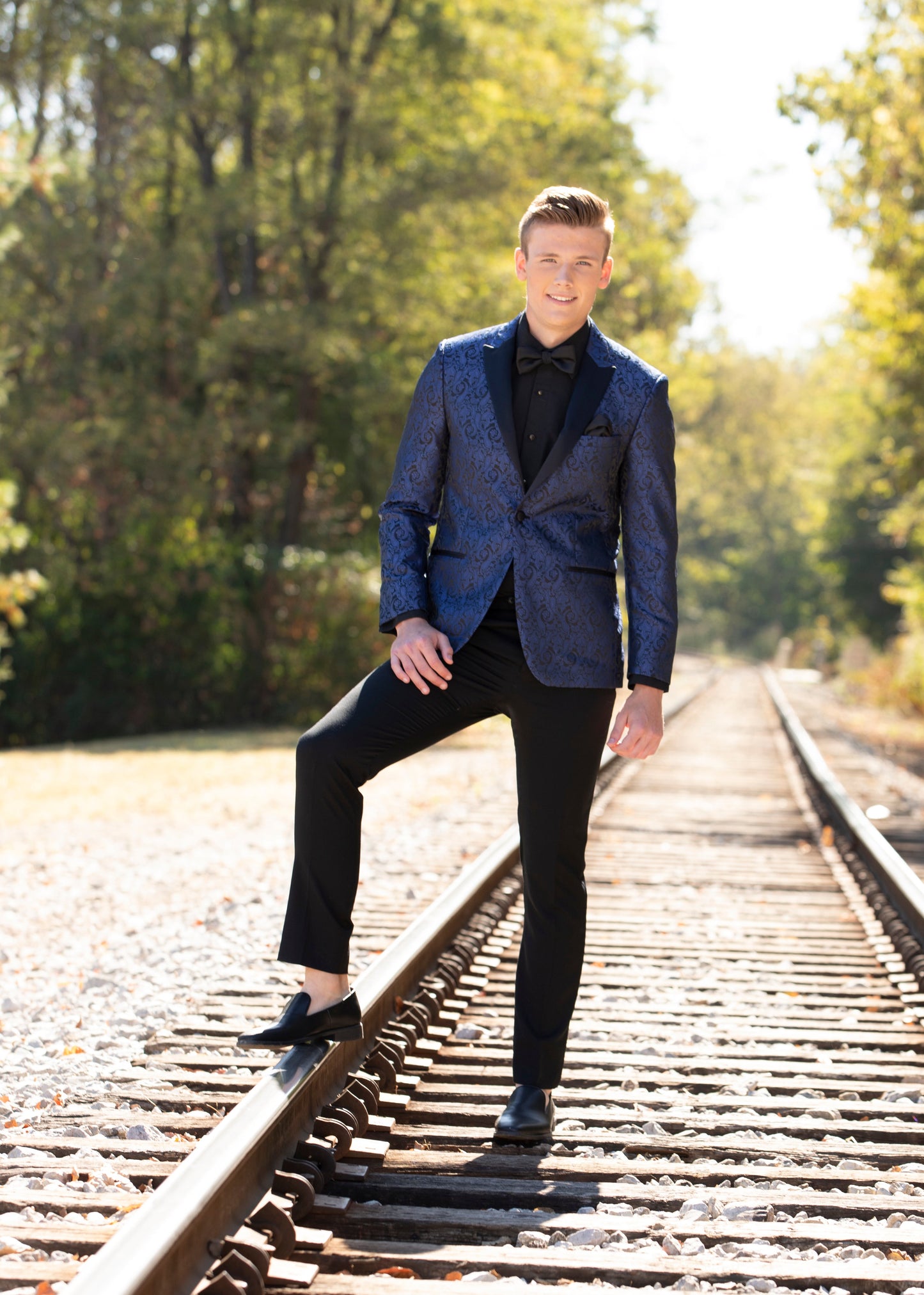 Couture 1910 Blue Paisley