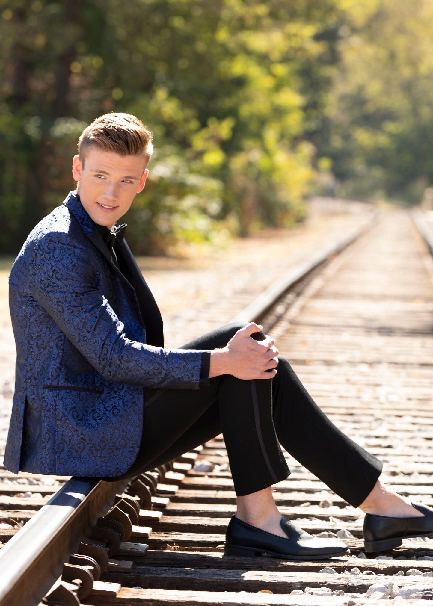 Couture 1910 Blue Paisley