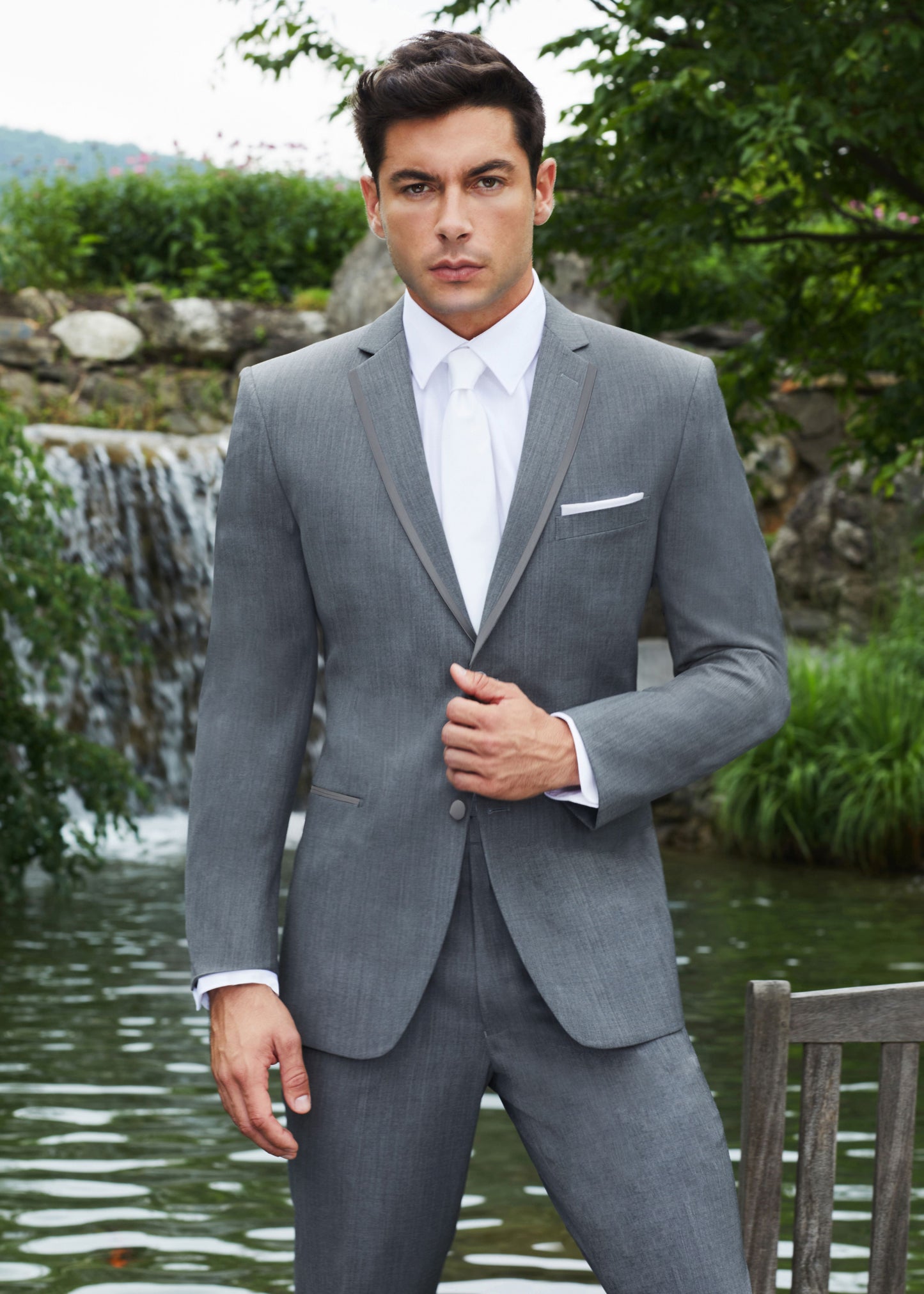Couture 1910 Ezra Medium Grey Tuxedo