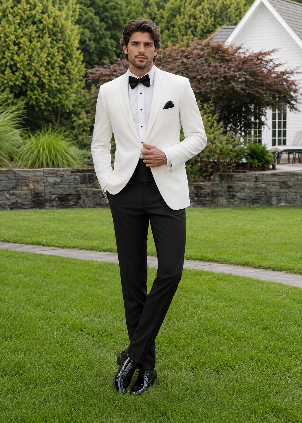 Couture 1910 Ivory Aragon Tuxedo