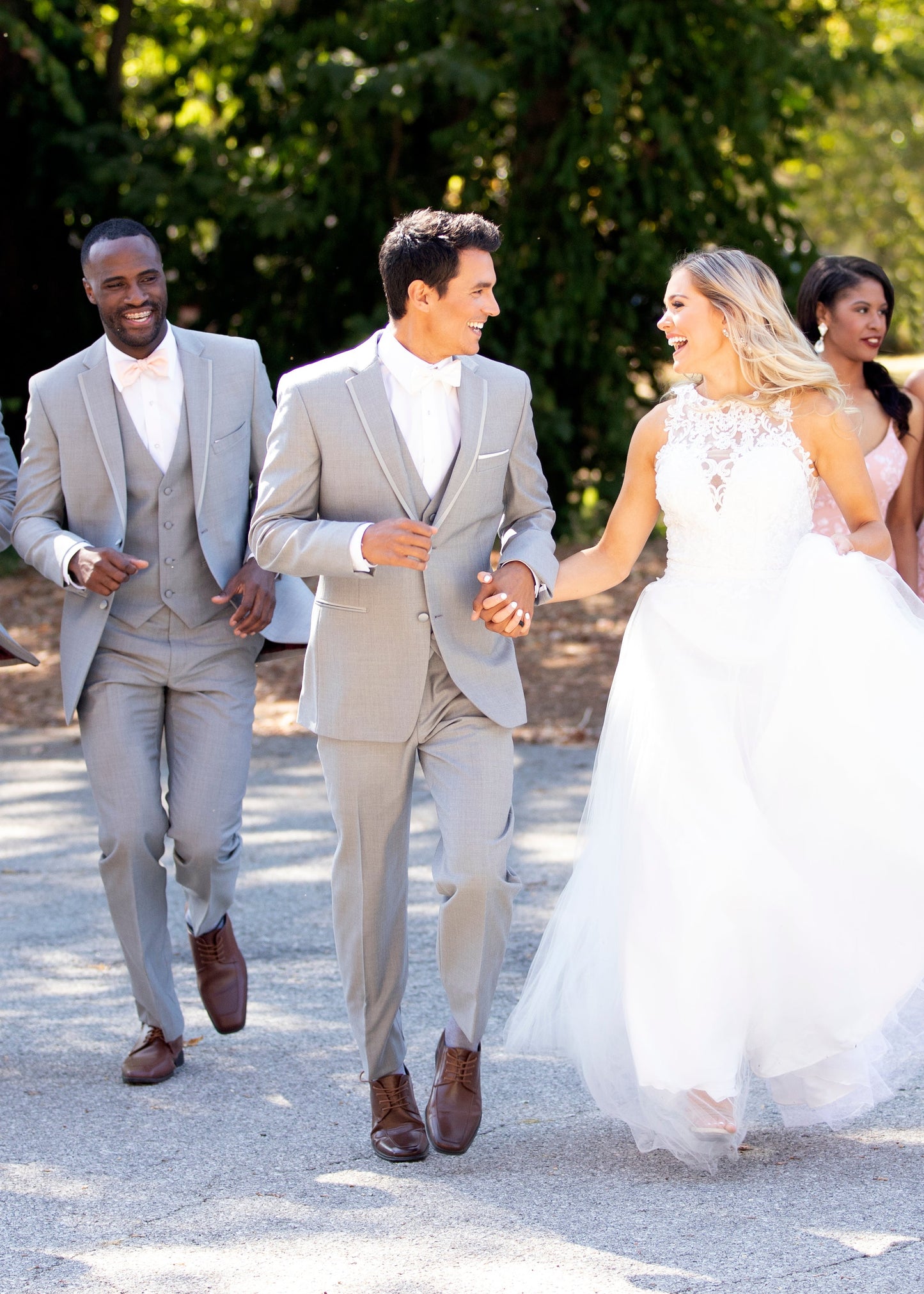 Kenneth Cole Lennox Grey Tuxedo