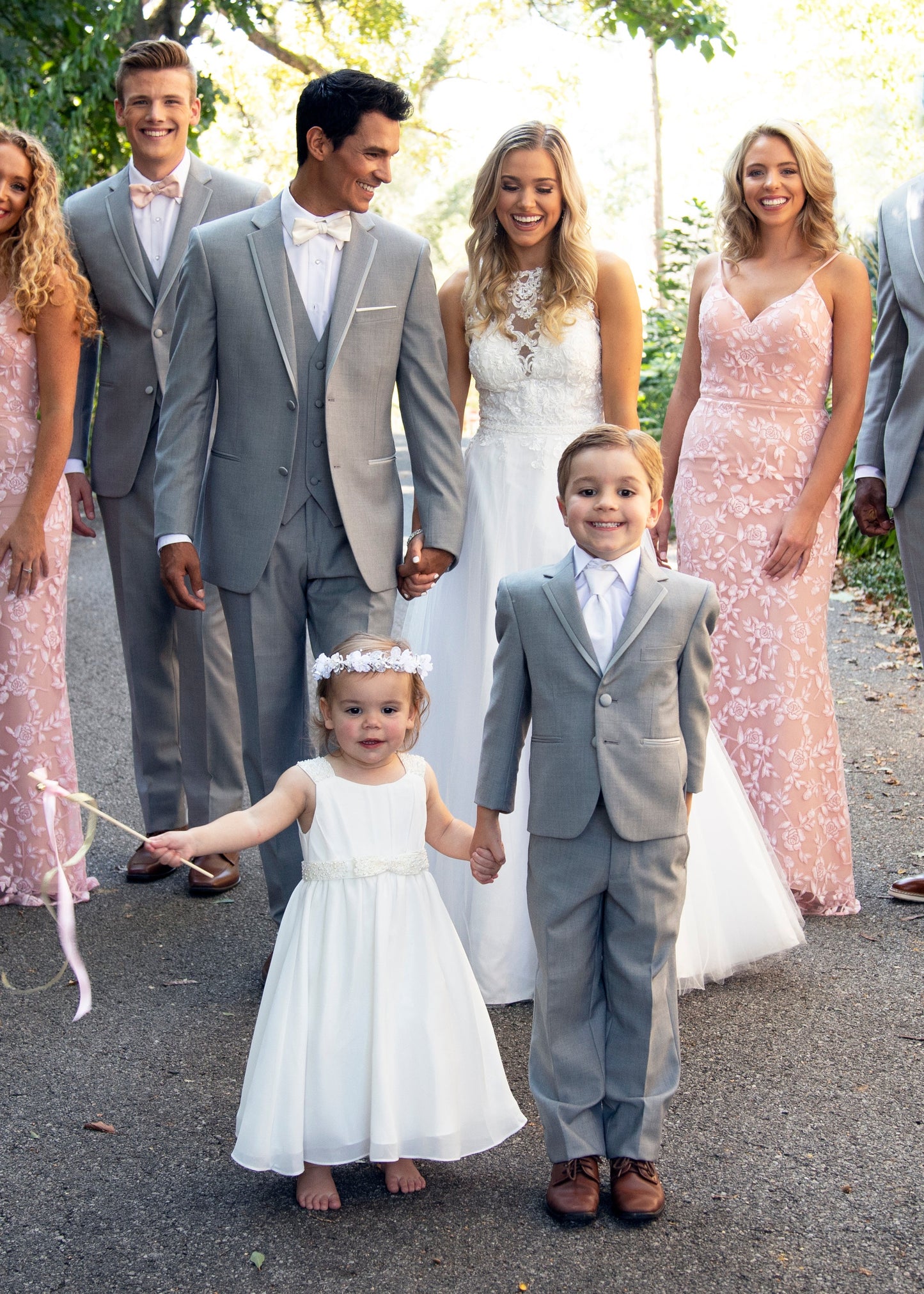 Kenneth Cole Lennox Grey Tuxedo