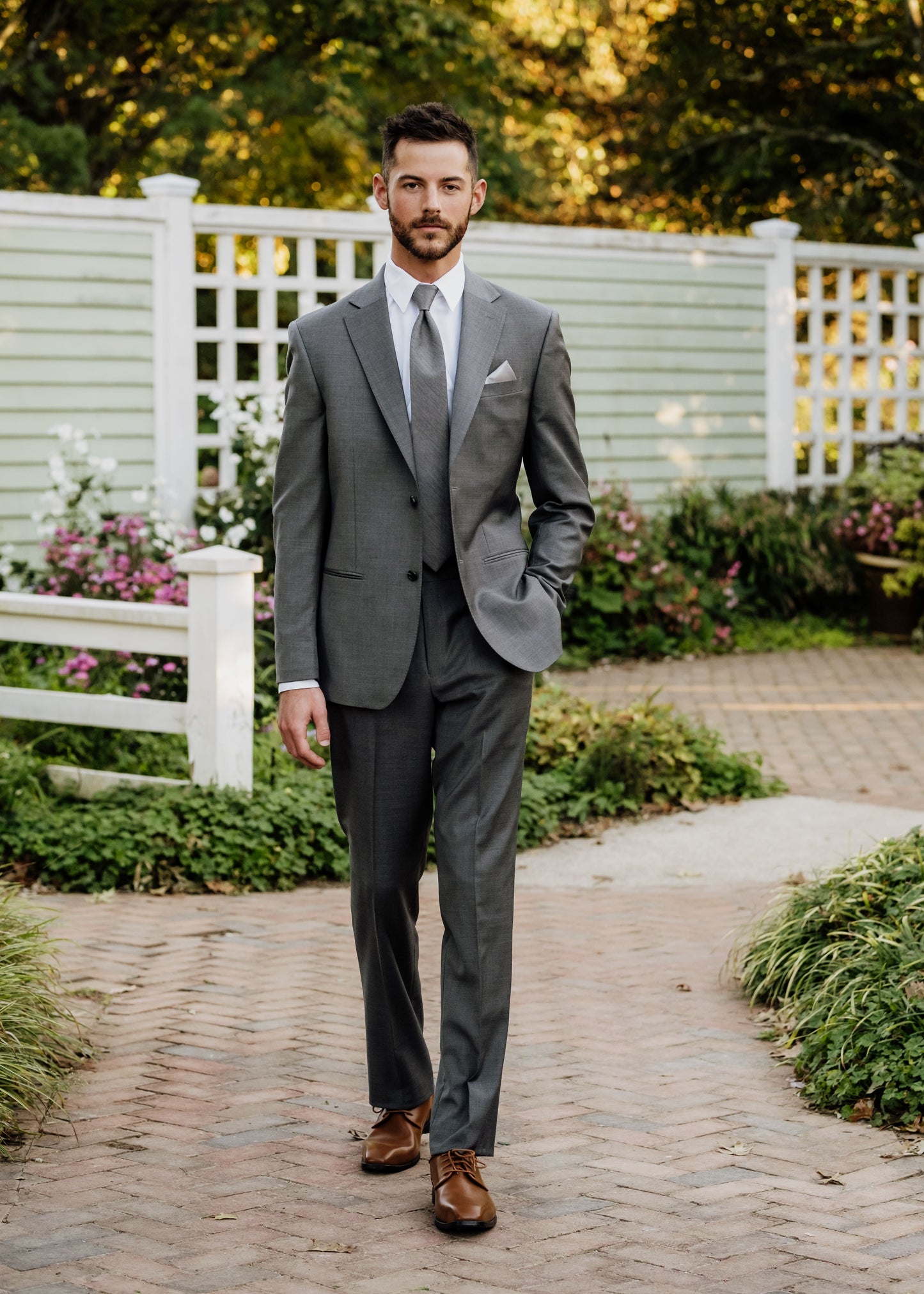 Marzotto Mid Grey Milano Suit