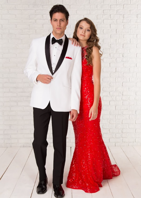 Ginovia Clayton White Tuxedo