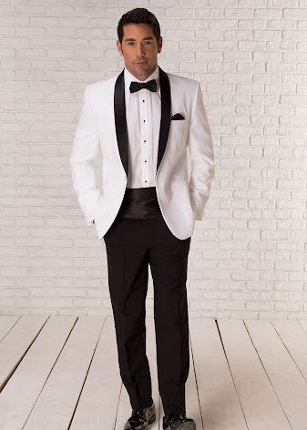 Ginovia Clayton White Tuxedo