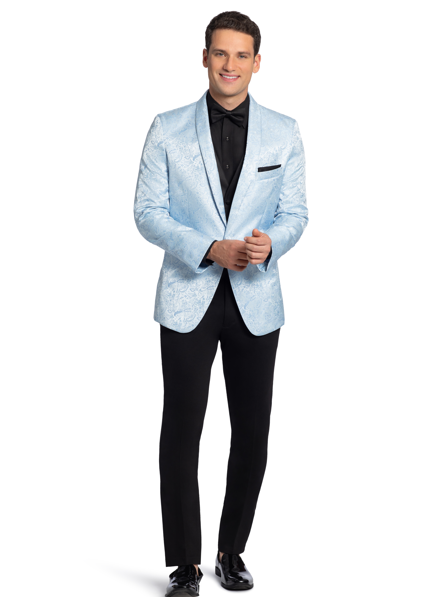 Mark of Distinction Aries Paisley Wedgewood Blue